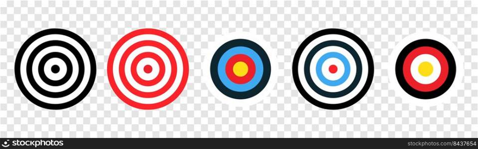 colored targets. Vector illustration. stock image. EPS 10.. colored targets. Vector illustration. stock image. 