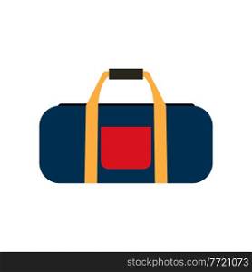 Colored travel bags isolated on white background. Vector Illustration. EPS10. Colored travel bags isolated on white background. Vector Illustration