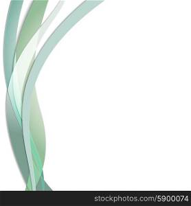 Colored wavy vector illustration. Abstract template design.. Colored wavy vector. Abstract template design