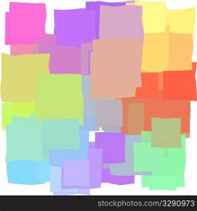 colorful abstract background of squares