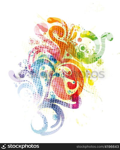 colorful abstract background vector illustration