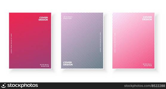 Colorful abstract background with gradient texture for cover design