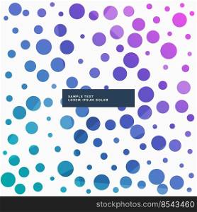 colorful abstract dots pattern background vector design. colorful abstract dots pattern background