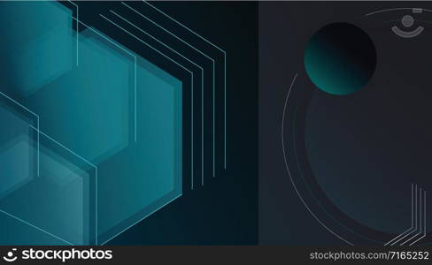 colorful abstract geometric vector background art