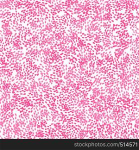 Colorful abstract pink polka dot seamless pattern. Texture for swimsuits. Vector wallpaper. Colorful abstract pink polka dot seamless pattern. Texture for swimsuits.