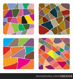 Colorful abstract seamless pattern, endless texture.vector illustration