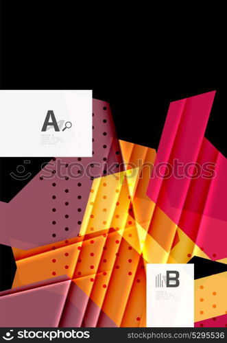 Colorful abstract shapes background. Colorful abstract shapes background. Minimalistic design