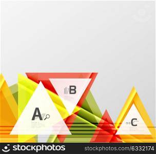 Colorful abstract shapes background. Colorful abstract shapes background. Minimalistic design