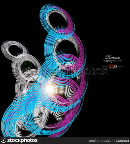 Colorful abstract technology background for creative design needs. Colorful abstract technology background