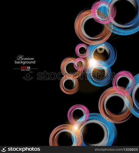 Colorful abstract technology background for creative design needs. Colorful abstract technology background