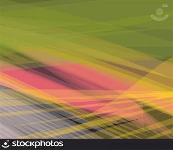 Colorful abstract vector background banner, transparent wave lines shapes for brochure, website, flyer design and business card. Green bright wave form. Pink wavy shapes tropical background striped.