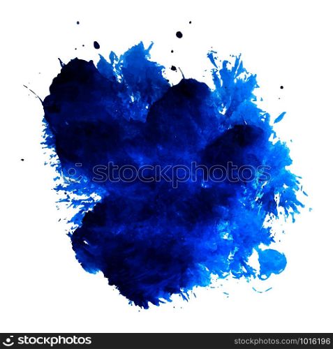 Colorful abstract vector background. Soft bluewatercolor stain. Watercolor painting. Blue watercolor splash. Colorful abstract vector background. Soft watercolor stain. Watercolor painting. Blue watercolor splash