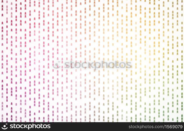Colorful arrow pattern background