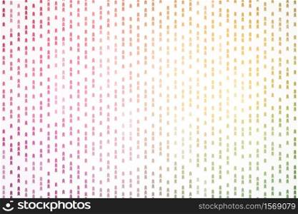 Colorful arrow pattern background