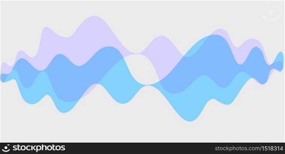 Colorful background of sound wave form.
