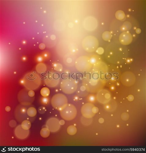 Colorful background with defocused lights . Colorful background with defocused lights - eps10 vector
