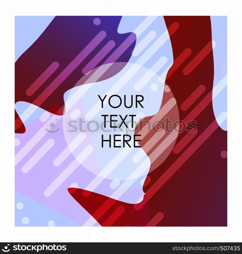 Colorful background with typography design vector