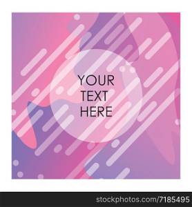 Colorful background with typography design vector