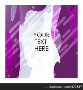 Colorful background with typography vector