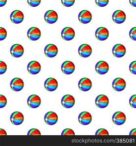 Colorful ball pattern. Cartoon illustration of colorful ball vector pattern for web. Colorful ball pattern, cartoon style