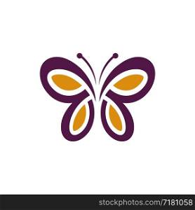 Colorful Butterfly Logo Template Illustration Design. Vector EPS 10.