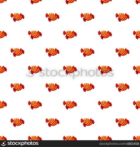 Colorful candies pattern seamless repeat in cartoon style vector illustration. Colorful candies pattern