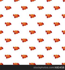 Colorful candies pattern seamless repeat in cartoon style vector illustration. Colorful candies pattern
