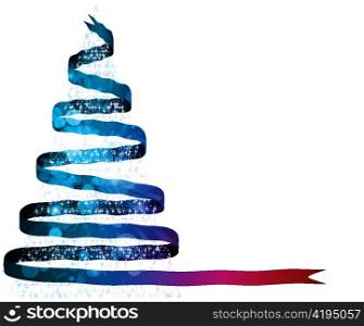 colorful christmas greeting card vector illustration