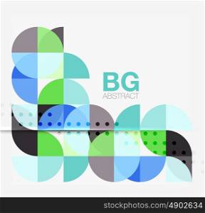 Colorful circle elements. Vector template background for workflow layout, diagram, number options or web design