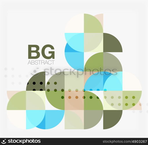 Colorful circle elements. Vector template background for workflow layout, diagram, number options or web design