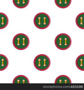 Colorful clothing button pattern seamless flat style for web vector illustration. Colorful clothing button pattern flat