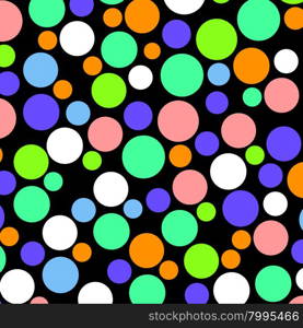 colorful dot theme art background. colorful dot theme art vector graphic illustration