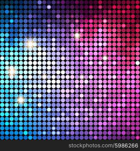 Colorful Dots Abstract Disco background. Vector Background. Colorful Dots Abstract Disco background. Vector Background EPS10