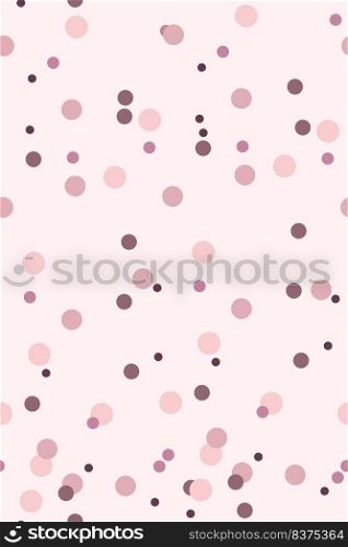 Colorful dots seamless pattern. Seamless vector pattern with dots. Colorful background. Vector illustration