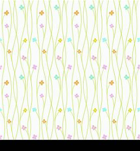 Colorful Flower Seamless Pattern