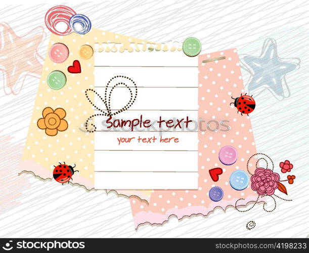 colorful frame vector illustration