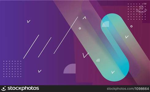 colorful geometric abstract art vector background
