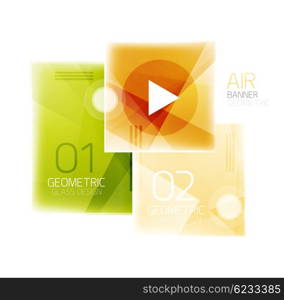 Colorful geometric squares with option. Infographic abstract background. Colorful geometric squares with option. Infographic vector abstract background