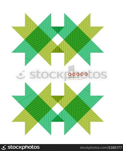 Colorful geometrical shapes abstract lines for business / technology background, presentation, web design, web layout, design elements