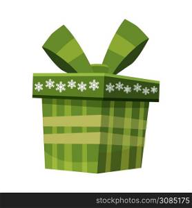 Colorful gift box with bows and ribbons. Presents isolated on white. Colorful gift box with bows and ribbons. Presents isolated on white. Sale, shopping concept. Collection for Birthday, Christmas. Vector illustration.
