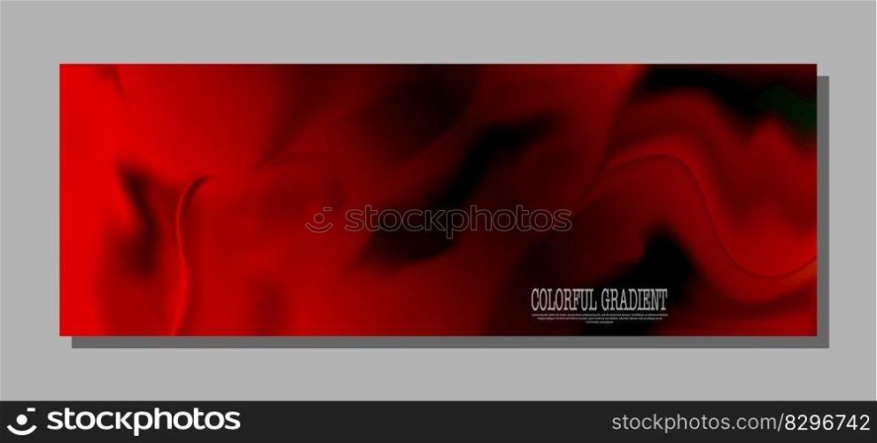 Colorful gradient background. Template for poster, banner, interior, web design and creative ideas