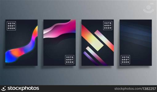 Colorful gradient texture design for wallpaper, flyer, poster, brochure cover, background, card, typography or other printing products. Vector illustration.. Colorful gradient texture design for wallpaper, flyer, poster, brochure cover, background, card, typography or other printing products. Vector illustration