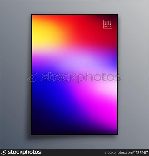 Colorful gradient texture for wallpaper, flyer, poster, brochure cover, typography or other printing products. Vector illustration.. Colorful gradient texture for wallpaper, flyer, poster, brochure cover, typography or other printing products. Vector illustration