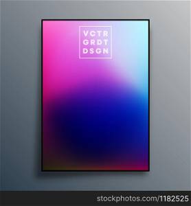Colorful gradient texture poster design for wallpaper, flyer, brochure cover, typography or other printing products. Vector illustration.. Colorful gradient texture poster design for wallpaper, flyer, brochure cover, typography or other printing products. Vector illustration