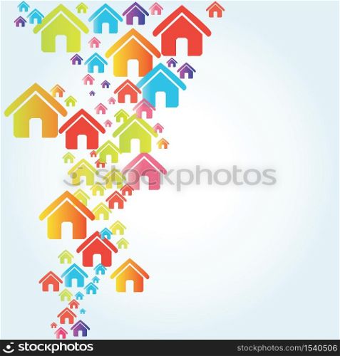 Colorful home background