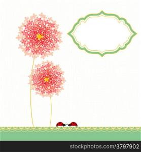 Colorful Hydrangea Flower Garden Party Invitation