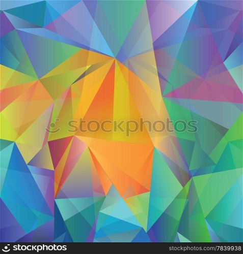 colorful illustration with abstract background for your design