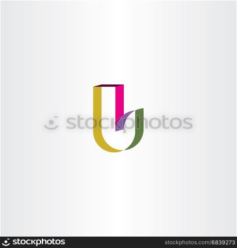colorful letter l logotype sign symbol