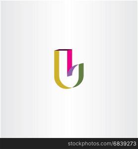 colorful letter l logotype sign symbol