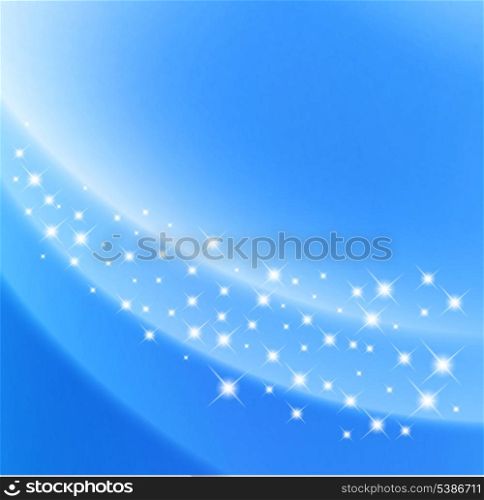 Colorful light blue vector background. EPS10